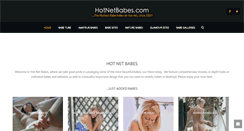 Desktop Screenshot of hotnetbabes.com
